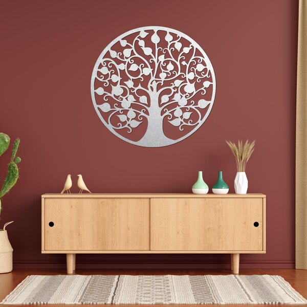 Nástěnná malba strom života jednoty a růstu - TERAMASU: Překližka Topol - Honey 3071 20 cm 4445-90202 PR0207