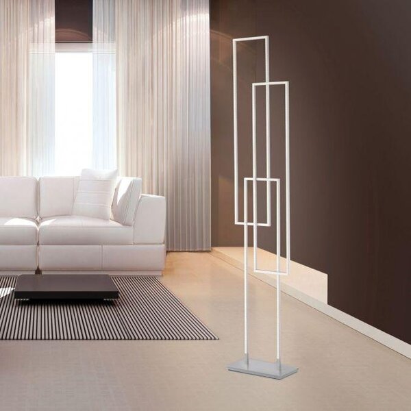Paul Neuhaus Stojací LED lampa Q-INIGO, 63W, v. 160 cm, ZigBee, CCT 2700-5000K