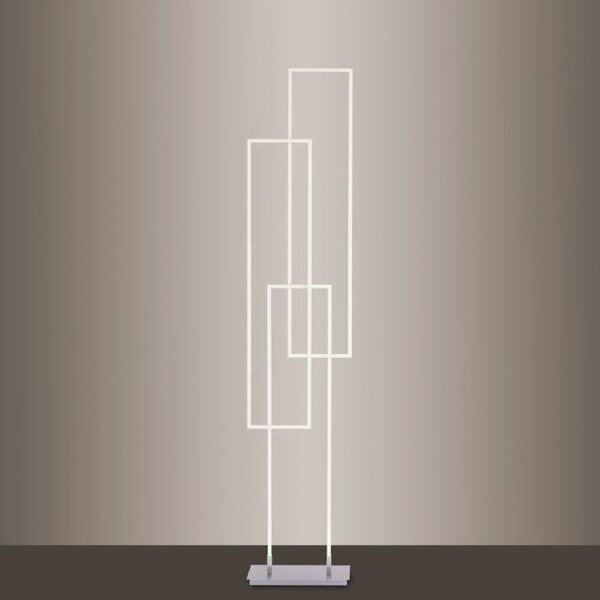 Paul Neuhaus Stojací LED lampa Q-INIGO, 63W, v. 160 cm, ZigBee, CCT 2700-5000K