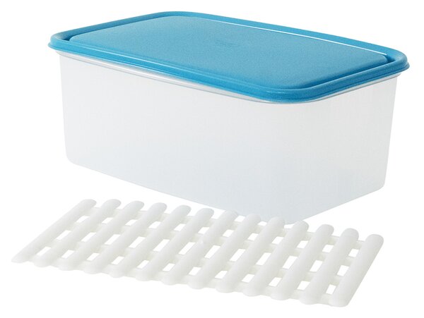 BELLI e FORTI s.r.l. Belli E Forti dóza na potraviny do mrazničky FRIGOCHEF, obdélníková s mřížkou, plast, 4,5L