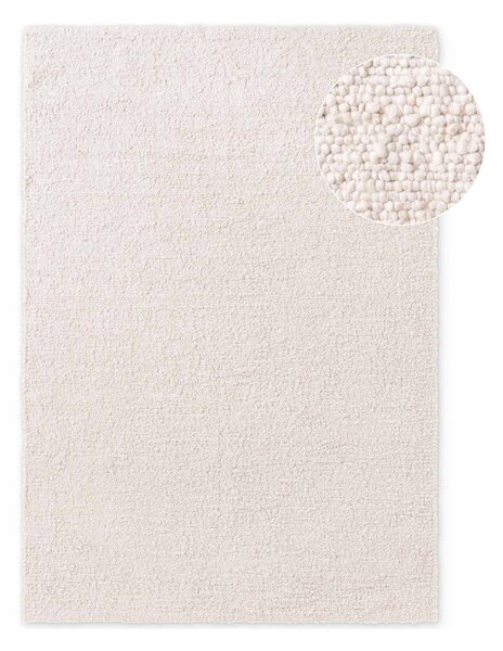 Slonovinový ručně tkaný koberec z materiálu bouclé 160x230 cm Notting Hill Portobello – Ted Baker