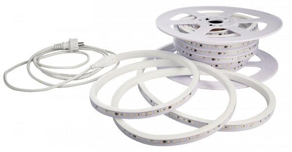 IMPR 840386 Deko-Light flexibilní LED pásek 2835-84-230V-3000K-15m-PVC Extrusion 220-240V AC/50-60Hz 14,00 W/m 3000 K 1470 lm/m 15000 mm