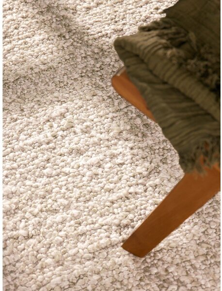Krémový ručně tkaný běhoun z materiálu bouclé 80x200 cm Notting Hill Portobello – Ted Baker