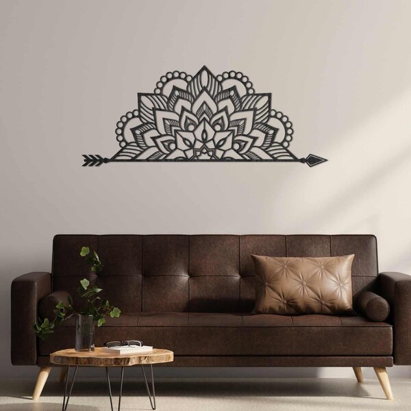SENTOP | Dřevěná mandala na zeď – Elegantní dekorace na strnu | SENTOP PR0492