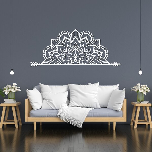 SENTOP | Dřevěná mandala na zeď – Elegantní dekorace na strnu | SENTOP PR0492