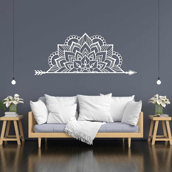 SENTOP | Dřevěná mandala na zeď – Elegantní dekorace na strnu | SENTOP PR0492