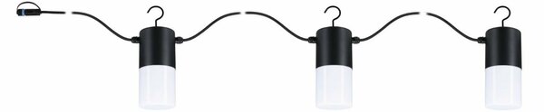 PAULMANN Plug & Shine LED světelný řetěz Tubs IP44 3000K 3x2W antracit 947.61