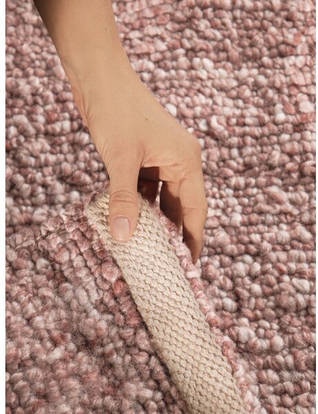 Starorůžový ručně tkaný koberec z materiálu bouclé 120x170 cm Notting Hill Portobello – Ted Baker