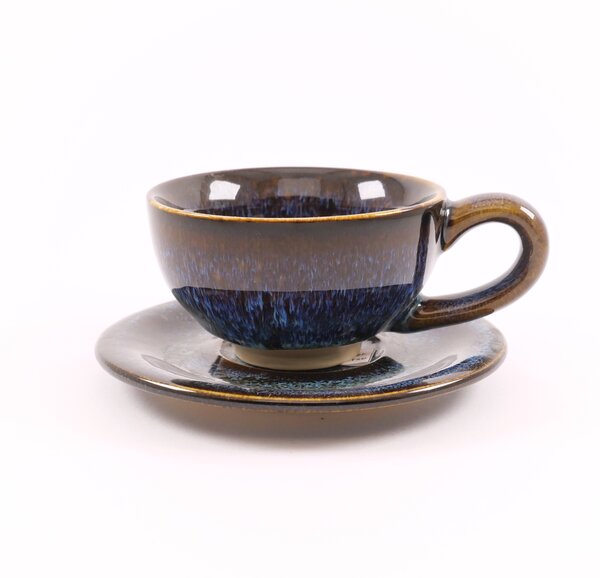 Penerini coffee SET - Keramický šálek s podšálkem Universe