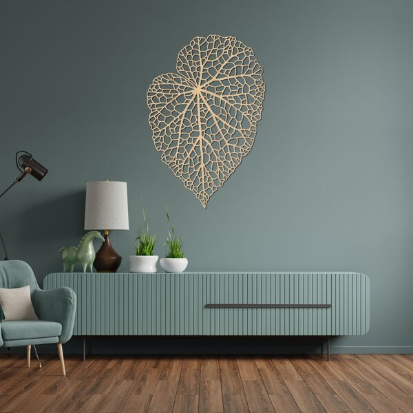 Dekorace na zeď list | FEUDERE: HDF - Javor 30 x 44 cm 4460-92045 HDF0413