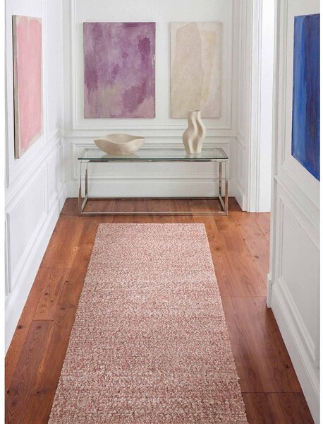 Starorůžový ručně tkaný běhoun 80x300 cm Notting Hill Portobello – Ted Baker