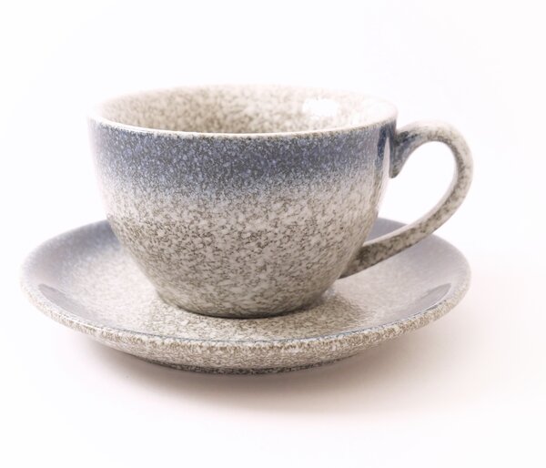 Penerini coffee Šálek s podšálkem Beton Blue 150 ml