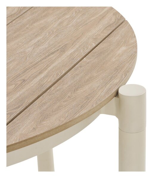 Kovový kulatý zahradní jídelní stůl ø 90 cm Abela – House Nordic