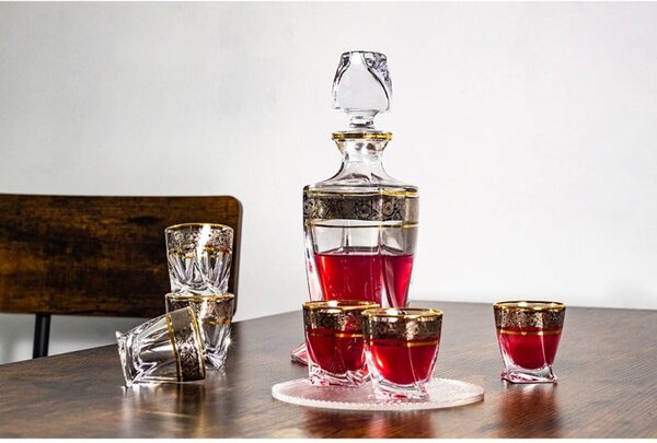 BOHEMIA QUADRO GOLD-PLATINUM VODKA SADA 1+6 KS