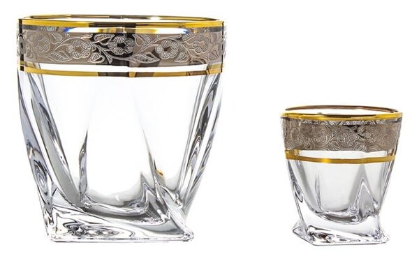 BOHEMIA QUADRO GOLD-PLATINUM VODKA SADA 1+6 KS