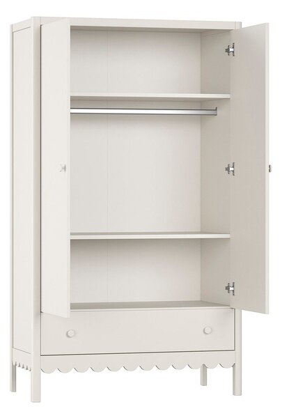 Béžová dětská šatní skříň 110x190x55 cm Swingo – Vipack