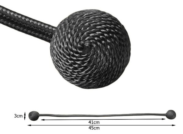 Sada 2 magnetických spon na závěsy UMBRA, černá
