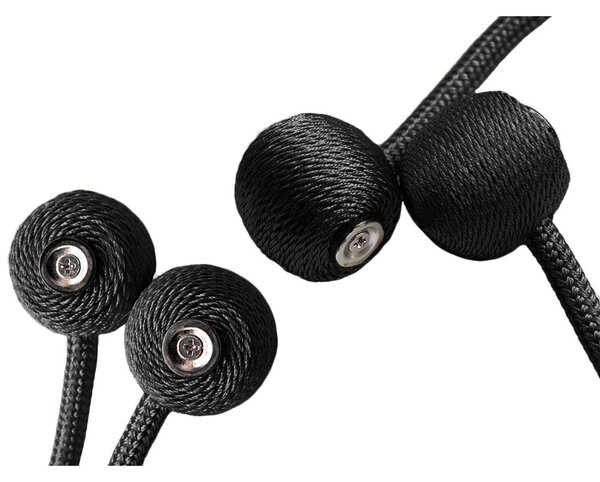 Sada 2 magnetických spon na závěsy UMBRA, černá