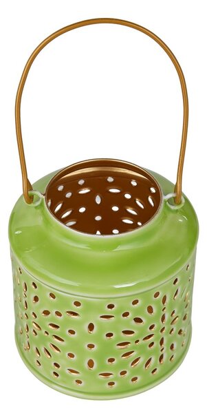 BLUE MAROCCO Lucerna 13 cm - zelená
