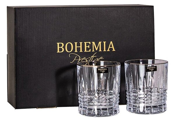 BOHEMIA PRESTIGE PERFECTO PLATIN SKLENICE 300ML SADA 6 KS BS