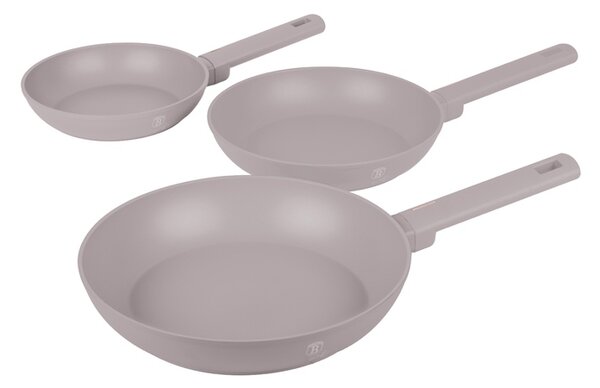 Sada pánví s titanovým povrchem 3 ks Taupe Collection