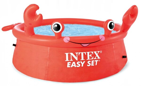 INTEX Bazén 183 x 51 cm červený krab