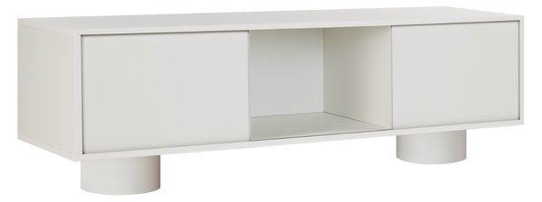 Noo.ma Světle šedý TV stolek Taro 160 x 42 cm