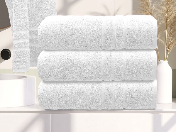 Osuška Comfort 70 x 140 cm bílá, 100% bavlna