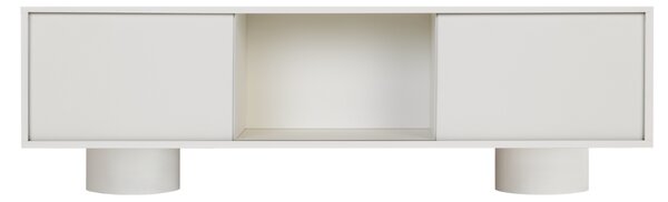 Noo.ma Světle šedý TV stolek Taro 160 x 42 cm
