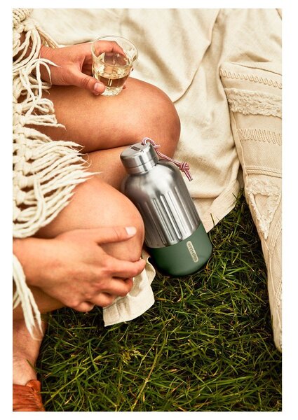 Termoláhev z nerezové oceli ve stříbrné barvě 650 ml Explorer – Black + Blum