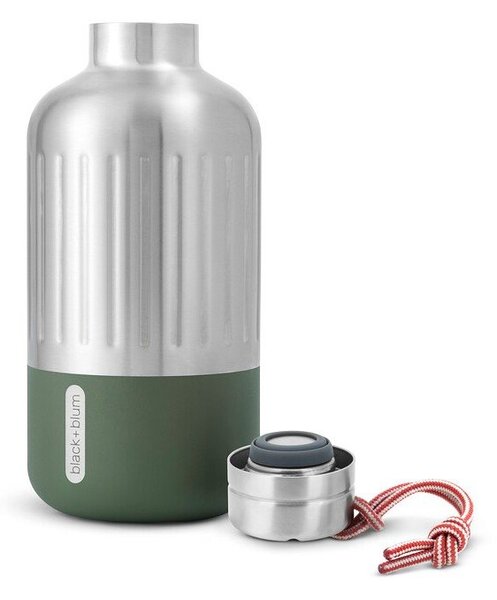 Termoláhev z nerezové oceli ve stříbrné barvě 650 ml Explorer – Black + Blum
