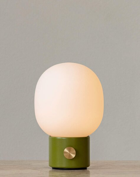 Audo Copenhagen Přenosná lampa JWDA, dusty green 71222