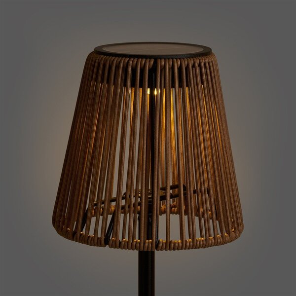 LED stolní /přenosné solární venkovní svítidlo ø 14 cm Salford – House Nordic