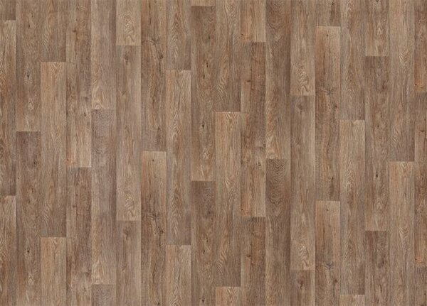 Breno PVC PRESTO PLUS Aspin 846 - tmavé dřevo, šíře 300 cm