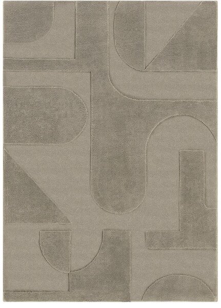 Breno Kusový koberec POMPEI 1614 Beige, 120x170 cm, Hnědá/Béžová