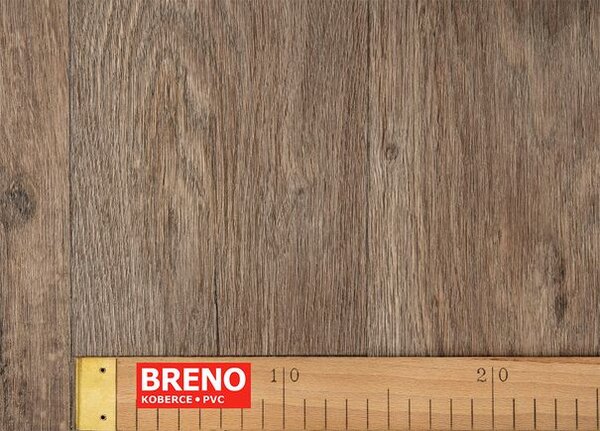 Breno PVC PRESTO PLUS Aspin 846 - tmavé dřevo, šíře 300 cm