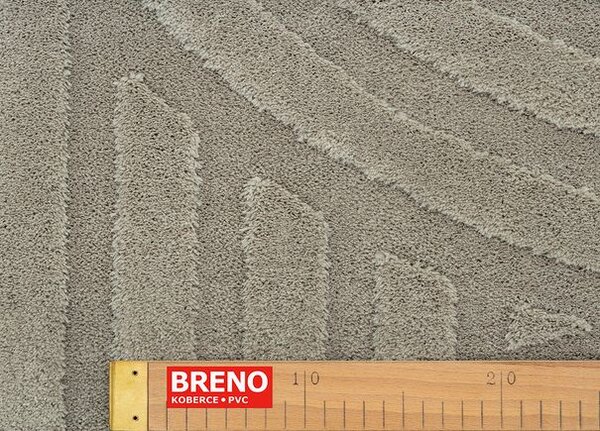Breno Kusový koberec POMPEI 1611 Beige, 120x170 cm, Hnědá/Béžová