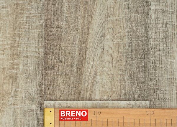 Breno PVC PRESTO PLUS Cartier 536 - světlé dřevo, šíře 400 cm