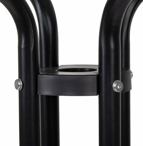 Zahradní stolek 60 cm SPRINGOS BISTRO GF1010 černý