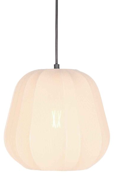 JAPANDI závěsné svítidlo krémové s textilním stínítkem 25 cm - Sable