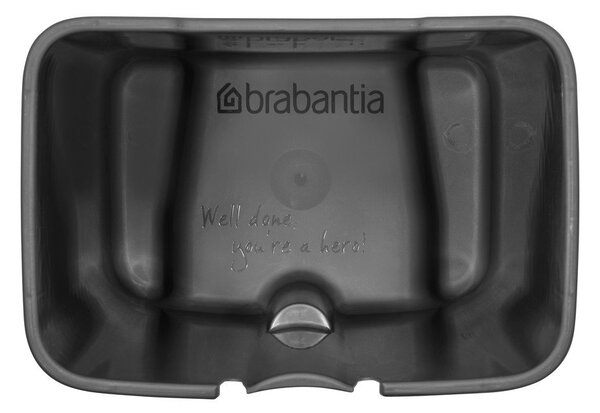 Nášlapný ocelový odpadkový koš v matně stříbrné barvě 7 l Bo – Brabantia