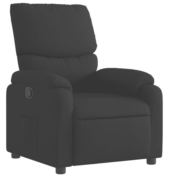 Polohovací křeslo erné textil