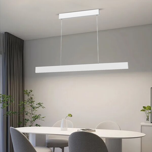 Immax NEO LISTON Smart závěsné svítidlo 118cm 18W bílé Zigbee 3.0