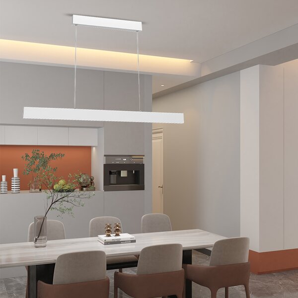 Immax NEO LISTON Smart závěsné svítidlo 118cm 18W bílé Zigbee 3.0