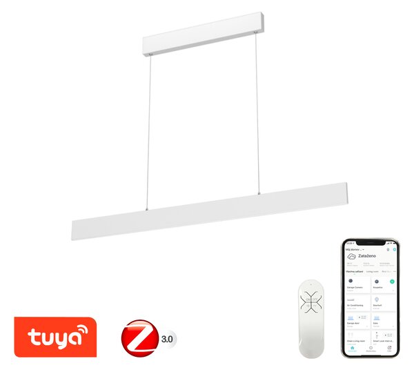 Immax NEO LISTON Smart závěsné svítidlo 118cm 18W bílé Zigbee 3.0
