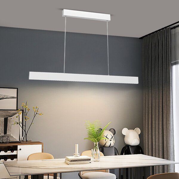 Immax NEO LISTON Smart závěsné svítidlo 118cm 18W bílé Zigbee 3.0