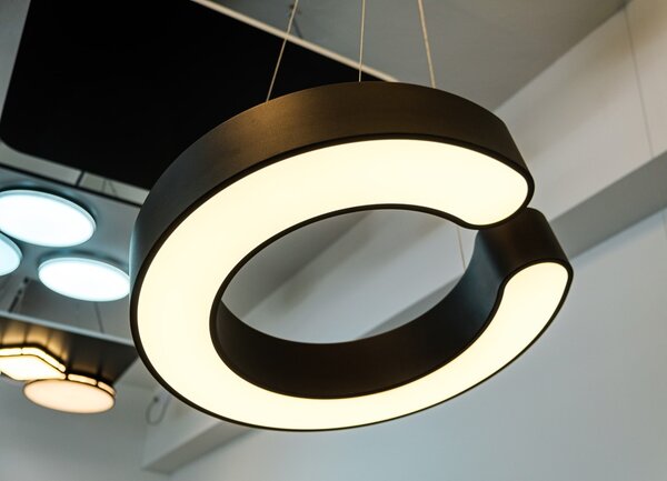 Immax NEO CÉČKO Smart závěsné svítidlo 60cm 43W černé Zigbee 3.0