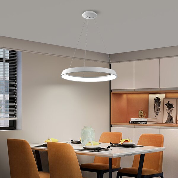 Immax NEO LIMITADO Smart závěsné svítidlo 60cm 39W bílé Zigbee 3.0
