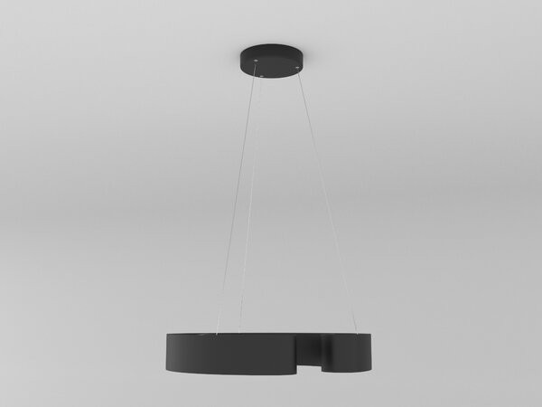 Immax NEO CÉČKO Smart závěsné svítidlo 60cm 43W černé Zigbee 3.0