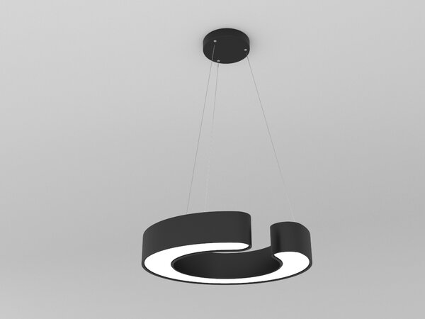 Immax NEO CÉČKO Smart závěsné svítidlo 60cm 43W černé Zigbee 3.0